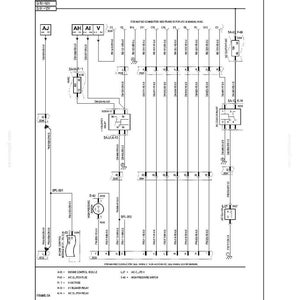 May include: A detailed schematic diagram for a vehicle's climate control system, labeled "SECTION 50 - CLIMATE CONTROL - CHAPTER 1 HVAC." The diagram includes various electrical components and wiring connections.