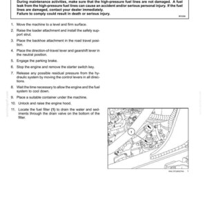 New Holland B95c, B95c Lr, B95c Tc, B110C Tier 4B (final) Tractor Loader Backhoe Operator Owners Operation Manual | Instant PDF Download image 8