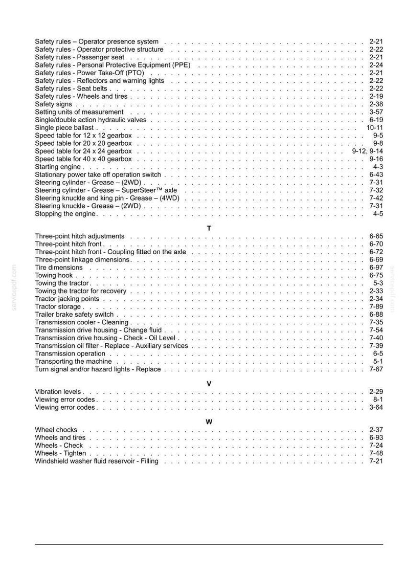 Steyr 4075, 4085, 4095, 4105, 4115 Kompakt Ecotech Tractor Operator Owners Operation Manual | Instant PDF Download image 9