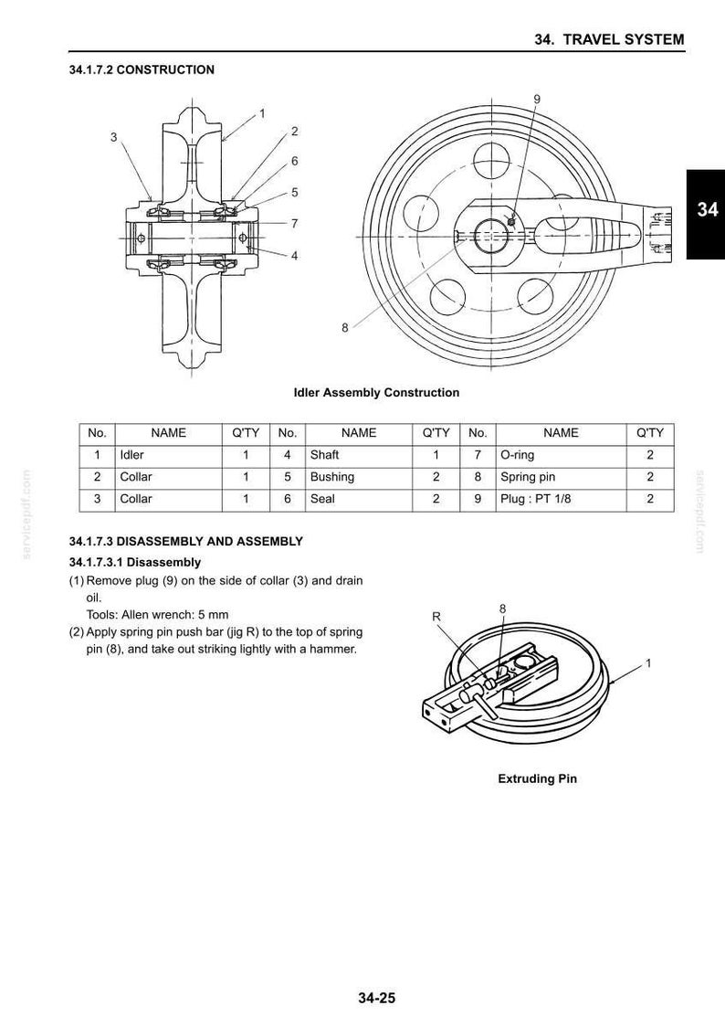 Kobelco SK55SRX Tier 4 Crawler Excavator Service Repair Workshop Manual | Instant PDF Download image 5