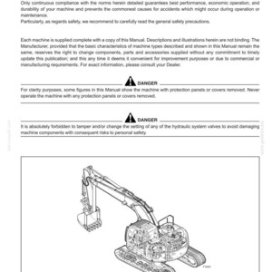 Fiat Kobelco E235SR Evolution Excavator Operator Owners Operation Manual | Instant PDF Download imagen 4