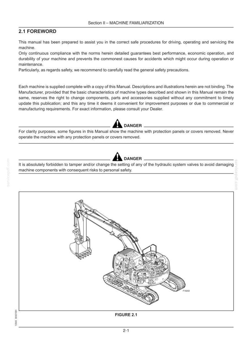 Fiat Kobelco E235SR Evolution Excavator Operator Owners Operation Manual | Instant PDF Download imagen 4
