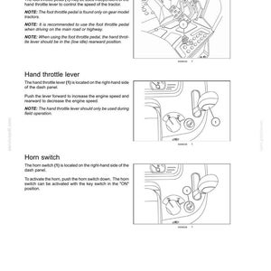 New Holland Boomer 40, Boomer 50 Compact Tractor Operator Owners Operation Manual | Instant PDF Download image 5