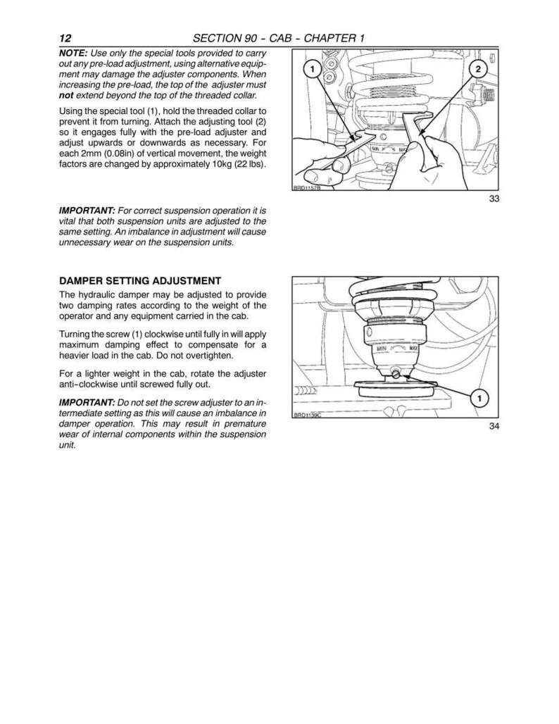 New Holland Tm120, Tm130, Tm140, Tm155, TM175, TM190 Tractor Service Repair Workshop Manual | Instant PDF Download image 11