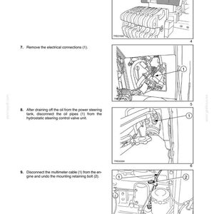 K&ouml;nnte beinhalten: Technische Diagramme aus einem Handbuch, die Motorverfahren zeigen. Die Bilder zeigen Nahaufnahmen von Motorkomponenten mit Beschriftungen und Pfeilen, die auf bestimmte Teile zeigen. Der Text oben lautet "SECTION 18 - CLUTCH - CHAPTER 1".