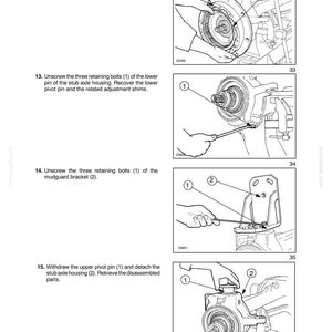 Case Jx55, Jx65, Jx75, Jx85, JX95 traktorer service, reparation och verkstadsmanual PDF | Direkt PDF-nedladdning bild 8