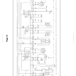 Puede incluir: Un diagrama esquem&aacute;tico detallado con s&iacute;mbolos el&eacute;ctricos y etiquetas de componentes. El diagrama incluye texto como "P&aacute;gina 15" y "Edici&oacute;n 12/00". La imagen es un dibujo t&eacute;cnico, probablemente para fines de ingenier&iacute;a o reparaci&oacute;n.