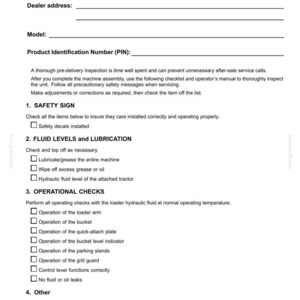 New Holland 200LC Loader Operator Owners Operation Manual | Instant PDF Download image 11