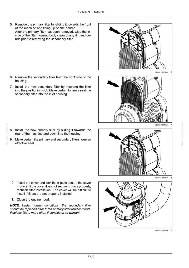 Manual de operación y mantenimiento de la cargadora de ruedas New Holland W270C y W300C Tier 4 / Descarga instantánea en PDF imagen 9
