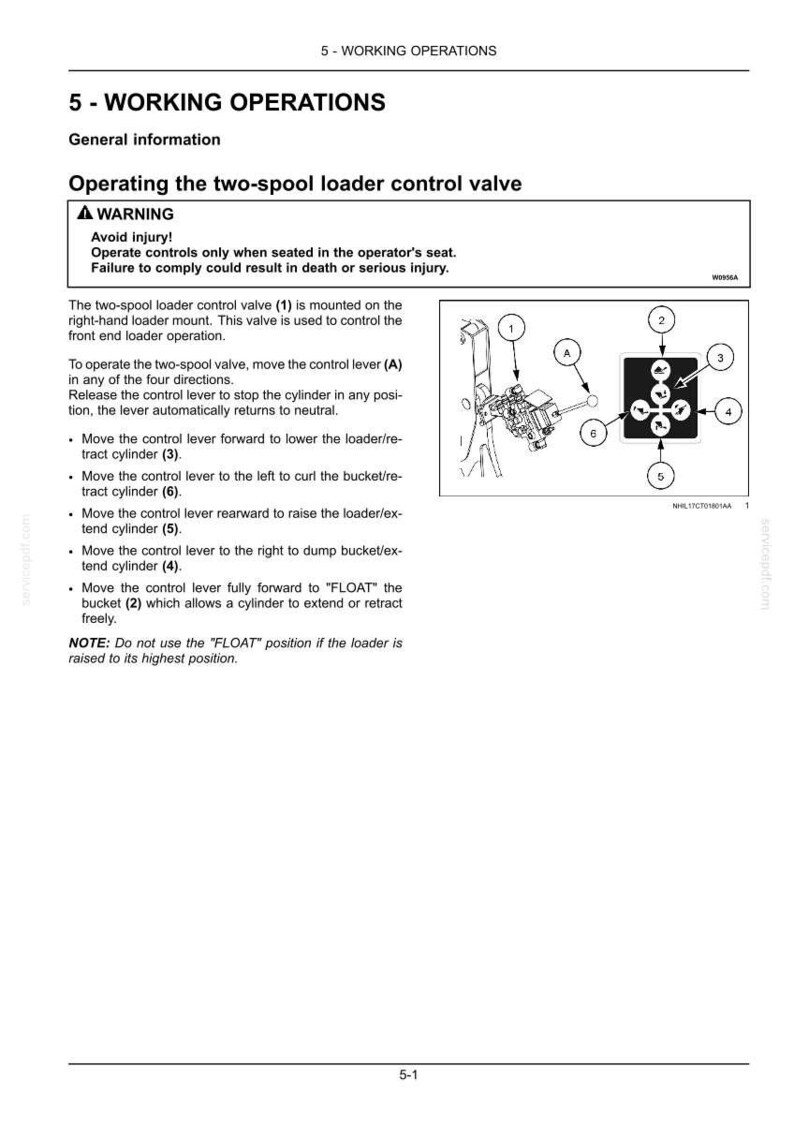 New Holland 200LC Loader Operator Owners Operation Manual | Instant PDF Download image 7