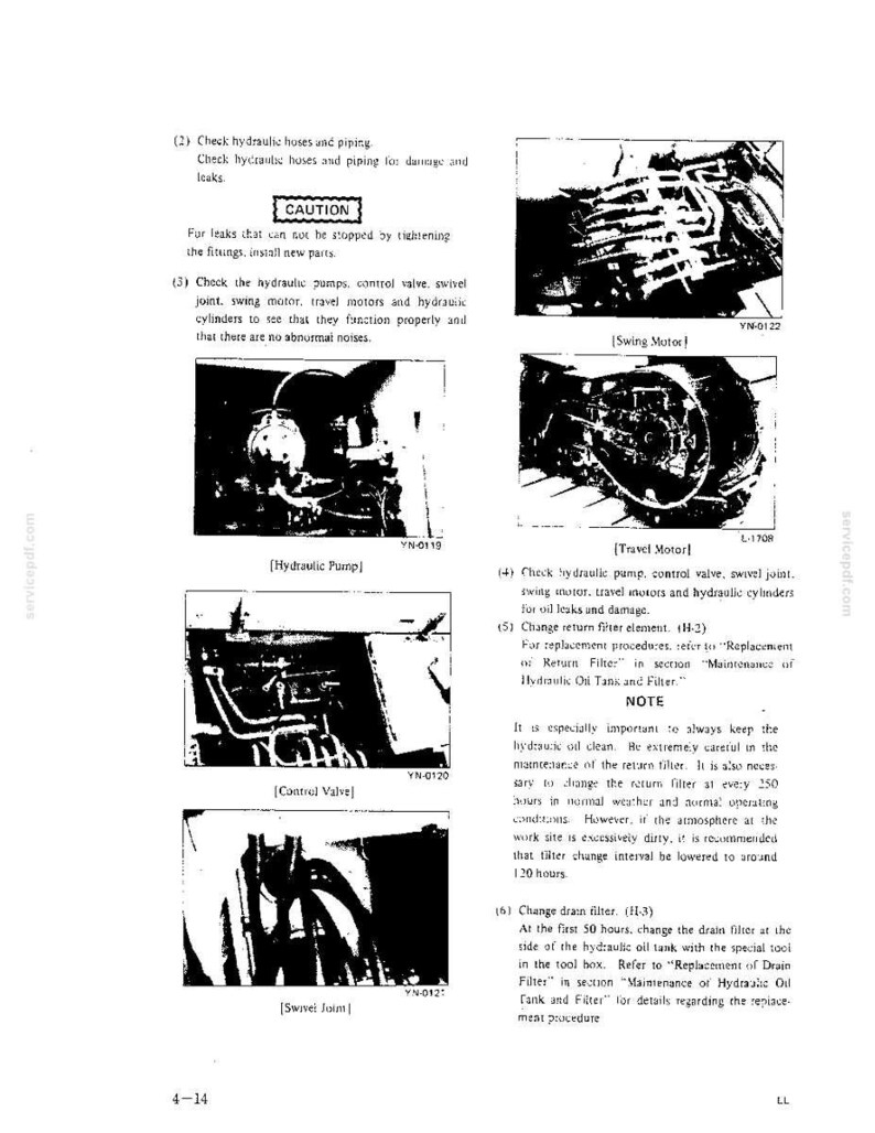 Kobelco MD200BLC Hydraulic Excavator Operator Owners Operation Manual | Instant PDF Download Bild 6