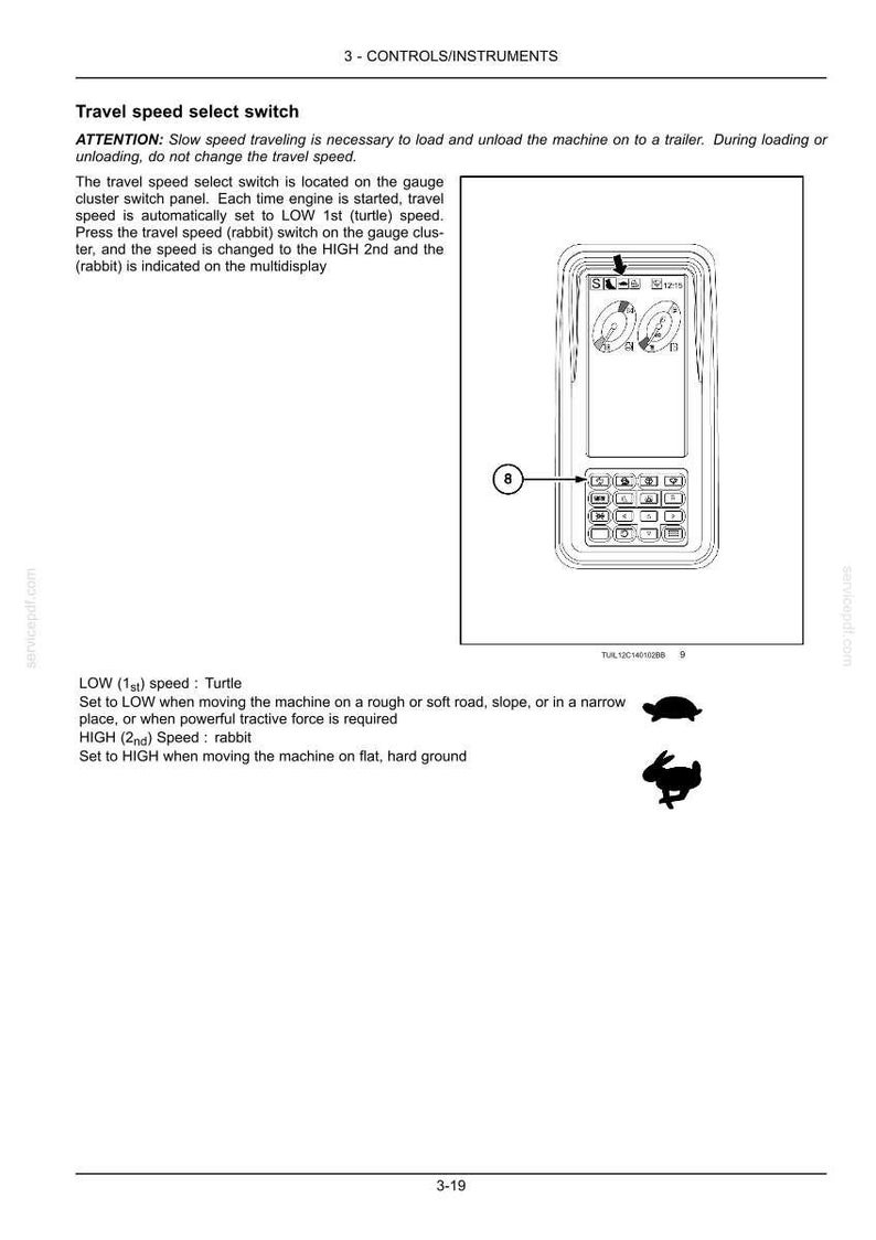 Manual de operación y mantenimiento de la excavadora de orugas New Holland E230CSR / Descarga instantánea en PDF imagen 5