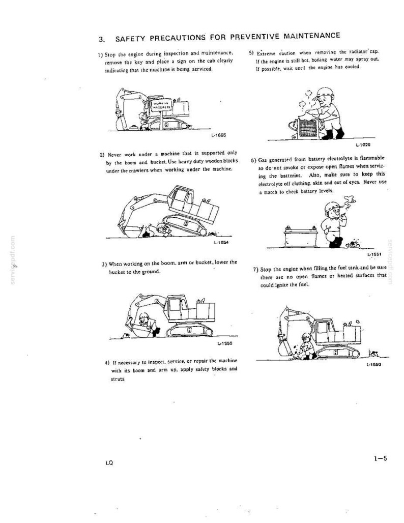 Kobelco K903-II Hydraulic Excavator Operator Owners Operation Manual | Instant PDF Download image 3