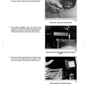 New Holland Gt18, GT20, GT22 Garden Tractor Service Repair Workshop Manual | Instant PDF Download image 4