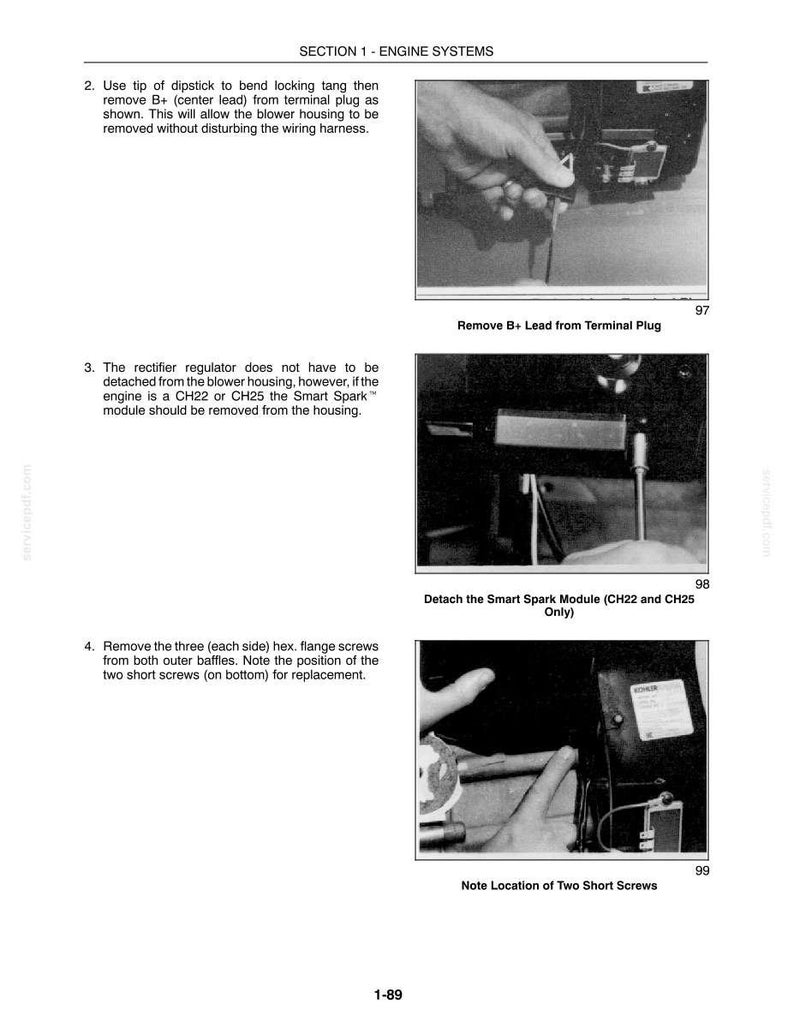New Holland Gt18, GT20, GT22 Garden Tractor Service Repair Workshop Manual | Instant PDF Download image 4