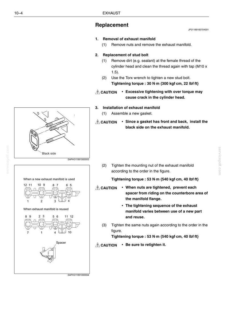 New Holland E215b, E215BLC (HS Engine) Hydraulic Excavator Service Repair Workshop Manual | Instant PDF Download image 10