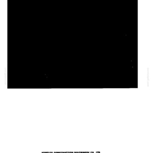 Kobelco SK200SRLC Excavator Operator Owners Operation Manual | Instant PDF Download image 3