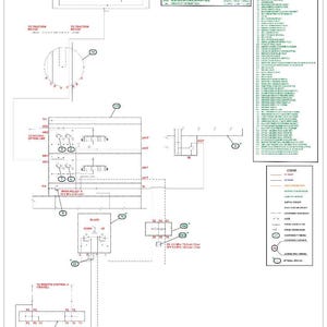 Op de afbeelding: Een gedetailleerd hydraulisch schema voor een CX235C SR graafmachine. Het diagram bevat verschillende componenten, gelabeld met nummers en beschrijvingen, en lijnen die hydraulische circuits weergeven. De tekst onderaan luidt "CX235C SR EXCAVATOR HYDRAULIC SCHEMATIC".