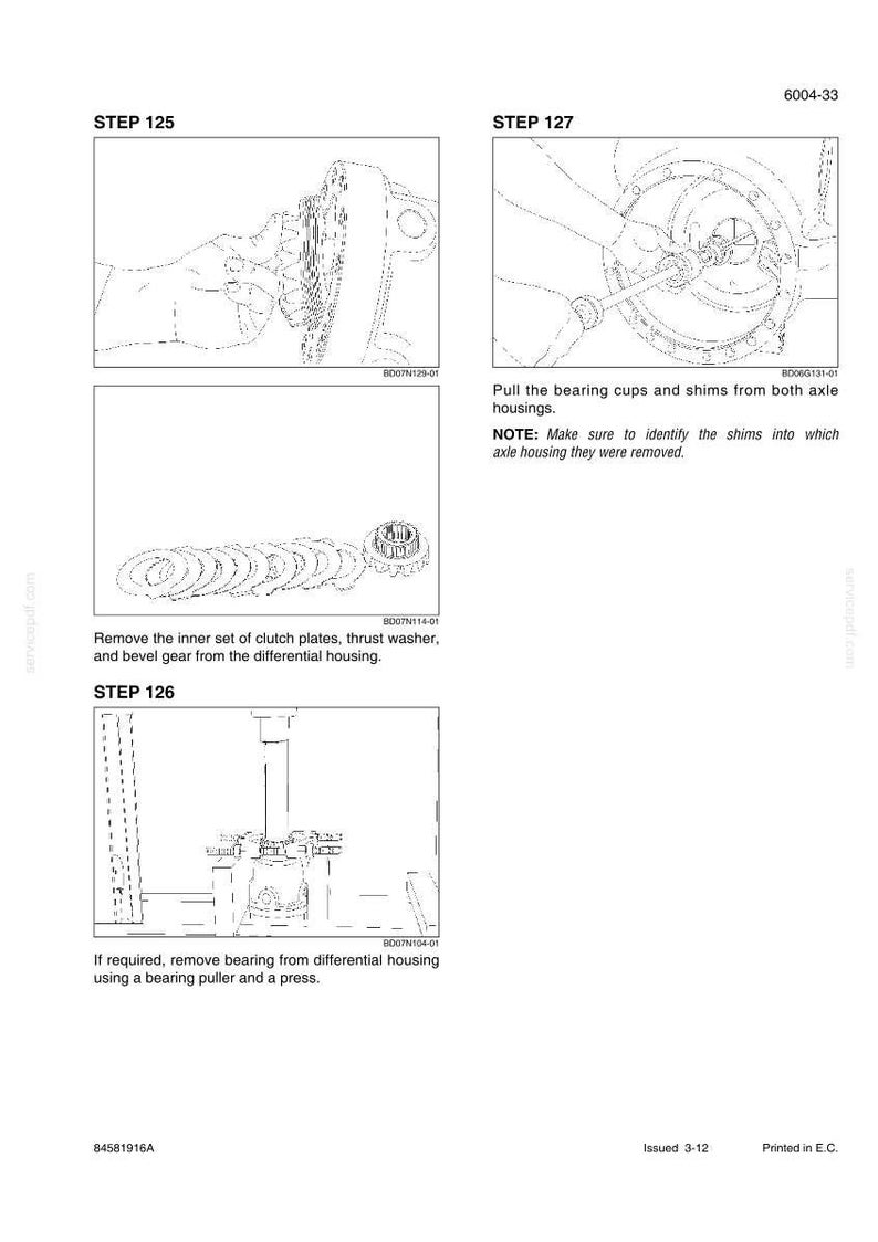 Pode incluir: Diagrama t&eacute;cnico com instru&ccedil;&otilde;es para repara&ccedil;&atilde;o autom&oacute;vel. Ilustra&ccedil;&otilde;es passo a passo mostram a remo&ccedil;&atilde;o de pe&ccedil;as, incluindo discos de embraiagem, rolamentos e engrenagens. As instru&ccedil;&otilde;es de texto acompanham cada etapa.