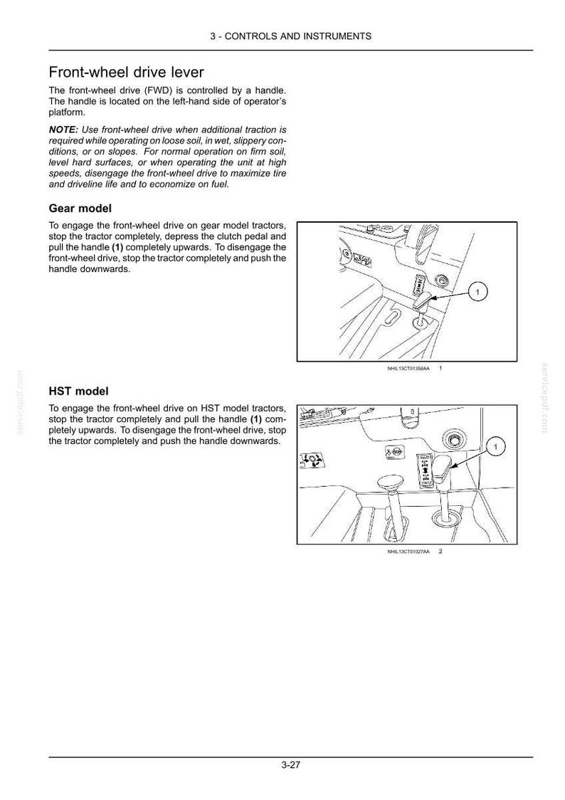 New Holland Boomer 33 & 37 Compact Tractor Operator Owners Operation Manual | Instant PDF Download image 6