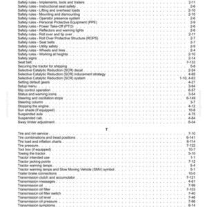 New Holland T8.275, T8.300, T8.330, T8.360, T8.390, T8.420 Tractor Operator Owners Operation Manual | Instant Pdf Download image 11