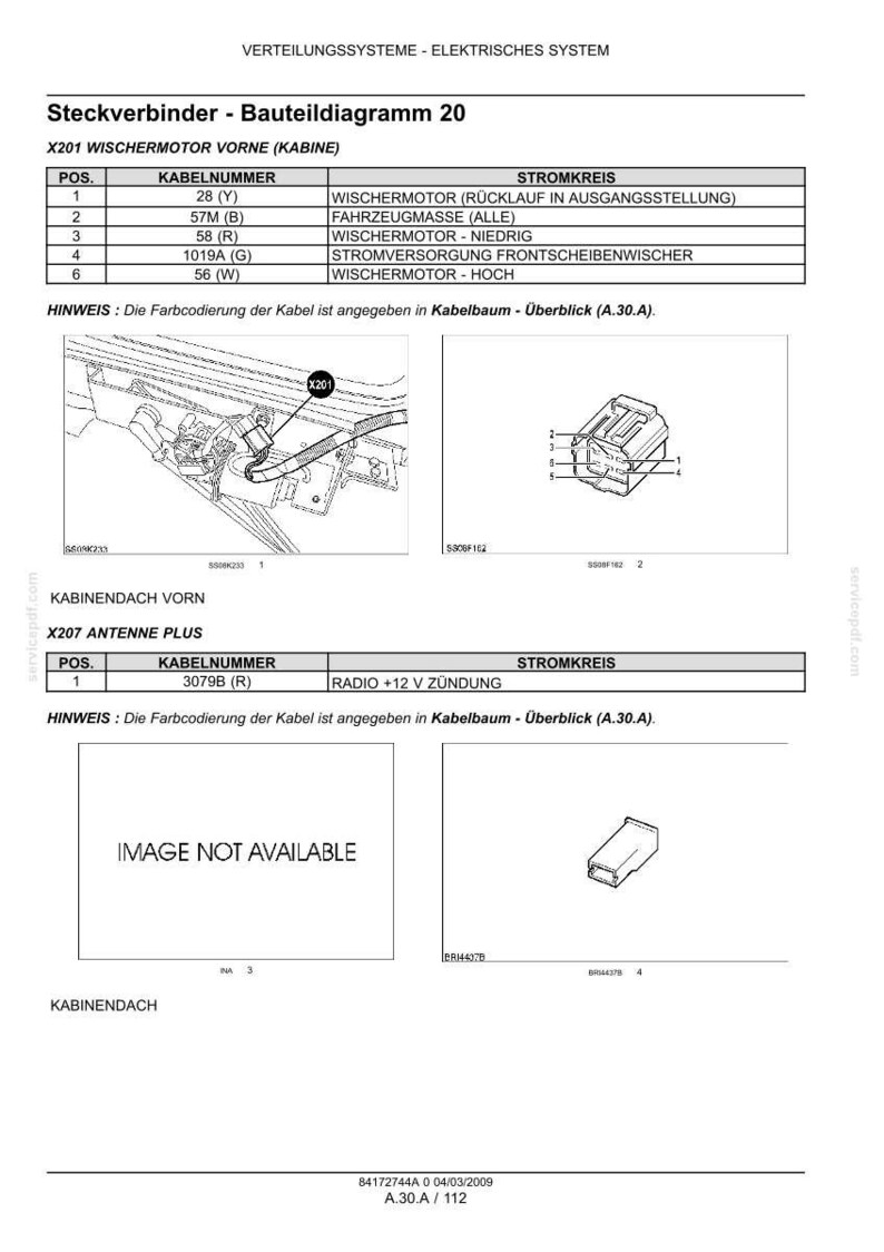 Steyr 6165 Cvt, 6180 Cvt, 6200 Cvt, 6210 CVT, 6225 CVT Traktoren Wartungshandbuch Reparatur Werkstatthandbuch | PDF-Download image 3