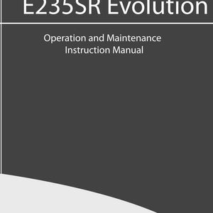 Fiat Kobelco E235SR Evolution Excavator Operator Owners Operation Manual | Instant PDF Download imagen 2