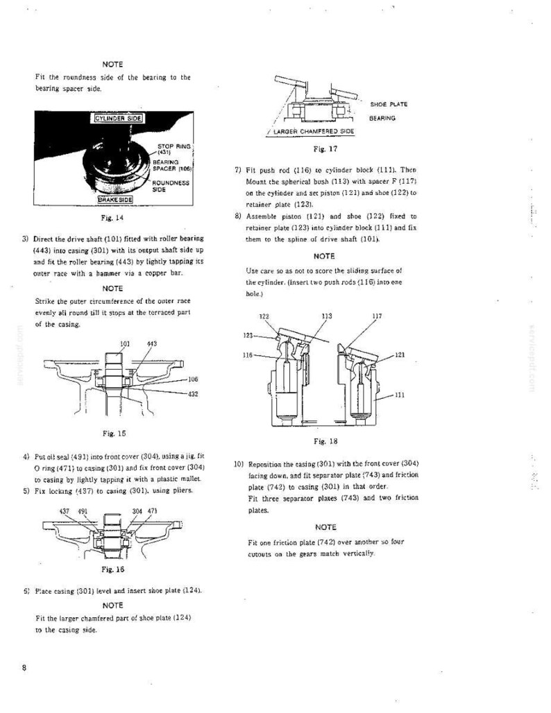 Kobelco MD240BLC Hydraulic Excavator Service Repair Workshop Manual | Instant PDF Download image 8
