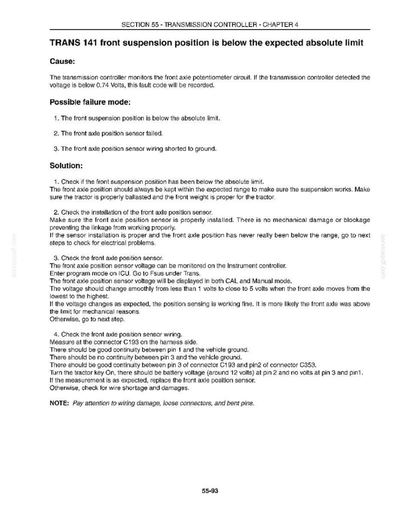 New Holland TG Tractor Service Repair Workshop Manual | Instant PDF Download image 10