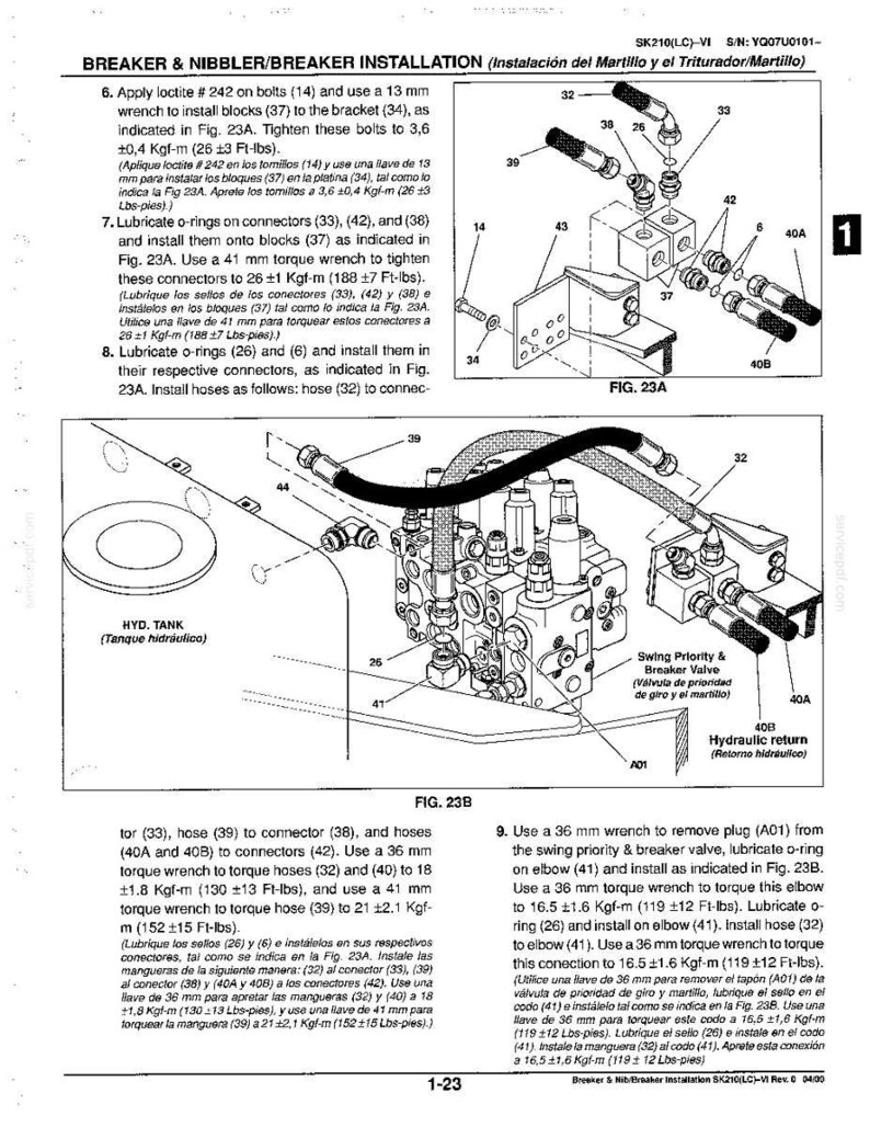 Kobelco SK210LC VI Hydraulic Excavator Operator Owners Operation Manual | Instant PDF Download image 4