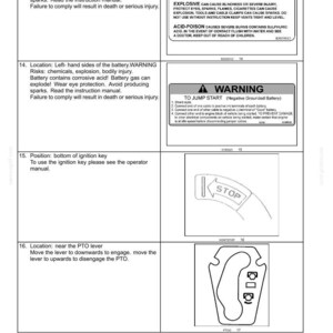 New Holland TD4.90F Tractor Operator Owners Operation Manual | Instant PDF Download image 5