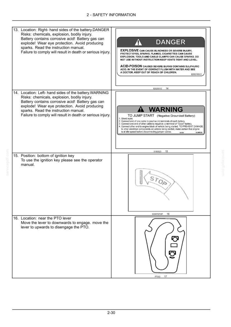 New Holland TD4.90F Tractor Operator Owners Operation Manual | Instant PDF Download image 5