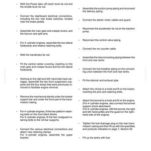 New Holland Tk76, TK85, TK85M Crawler Tractor Service Repair Workshop Manual | Instant PDF Download image 5