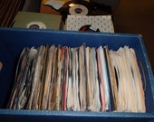 Nice Lot of (50) 45 39 s Records Jukebox 7 quot 45 RPM vinyl records Juke Box for playing or resale
