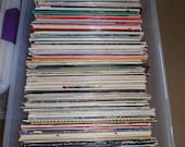 12 quot Random Used Vinyl Record Albums WITH Jackets For Crafting, Crafting LOT of (25)