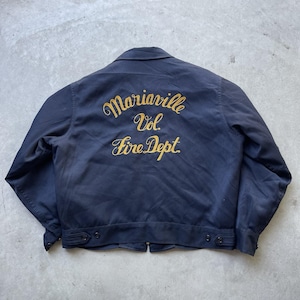 Vintage 50's Chainstitch Jacket - Etsy