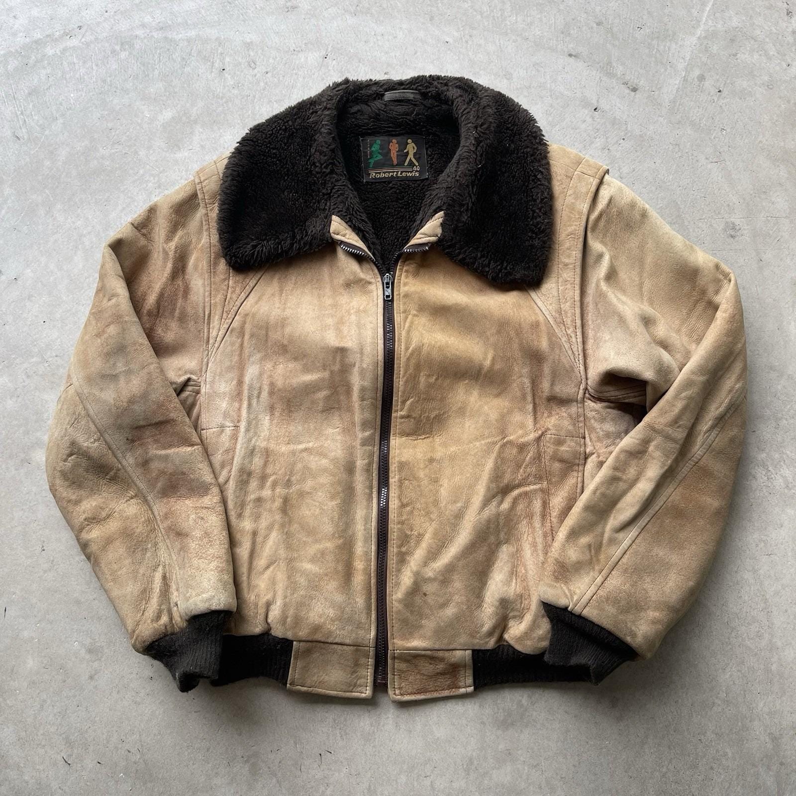 Robert Lewis ベージュジャケット　サイズ44 Robert lewis coat - Etsy 日本