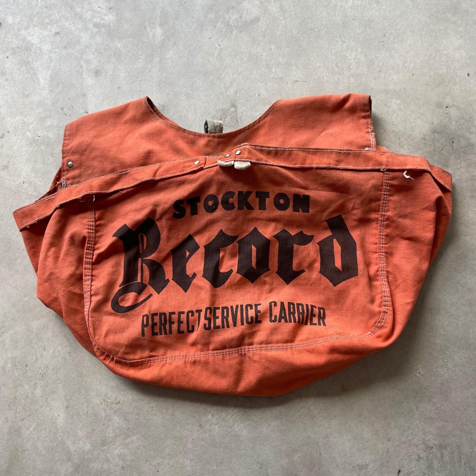 Vintage Newspaper Delivery Bag - Etsy Canada