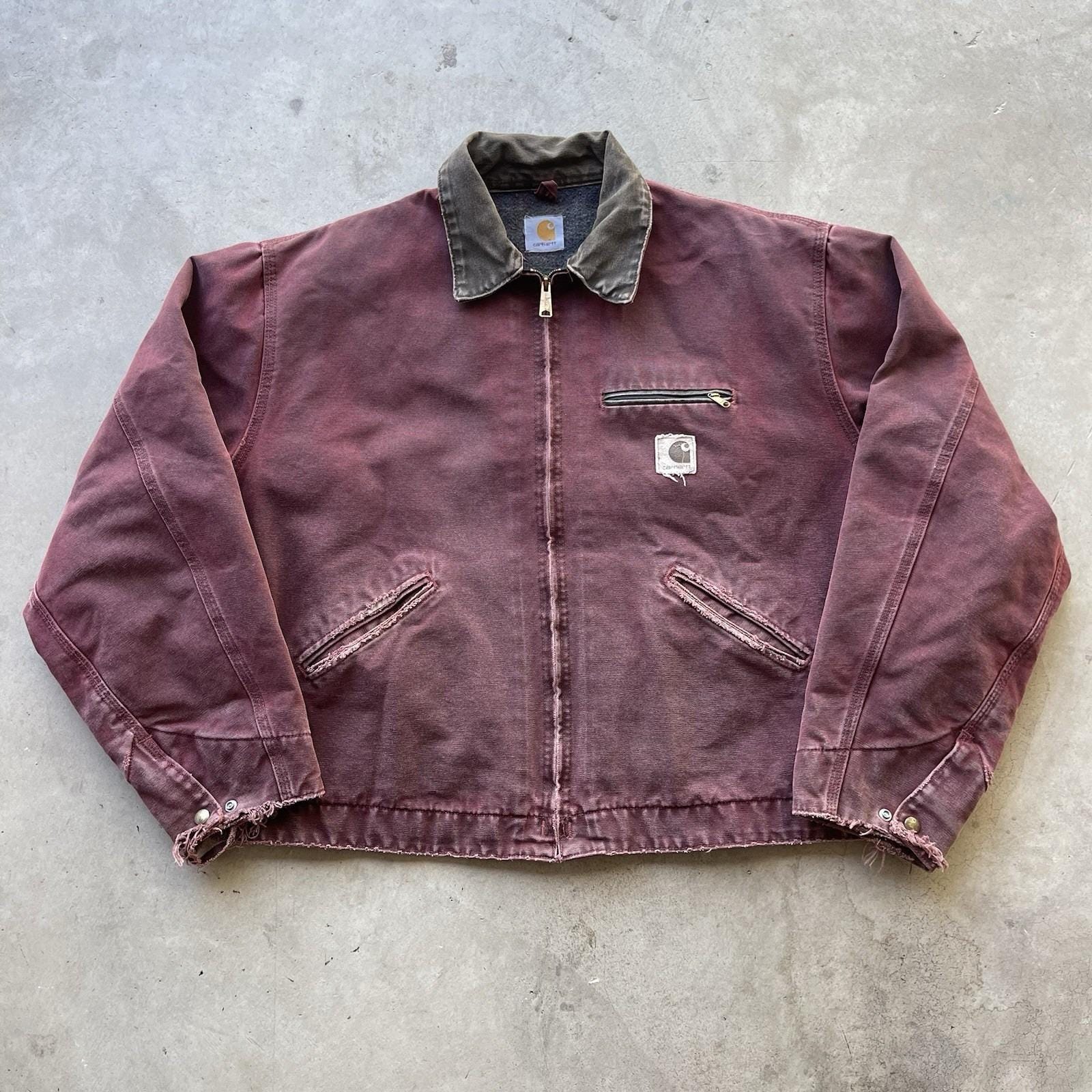 Carhartt blanket lined detroit jacket - Etsy 日本