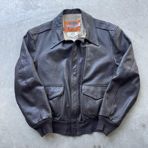 Cooper Leather Jacket Vintage - Etsy