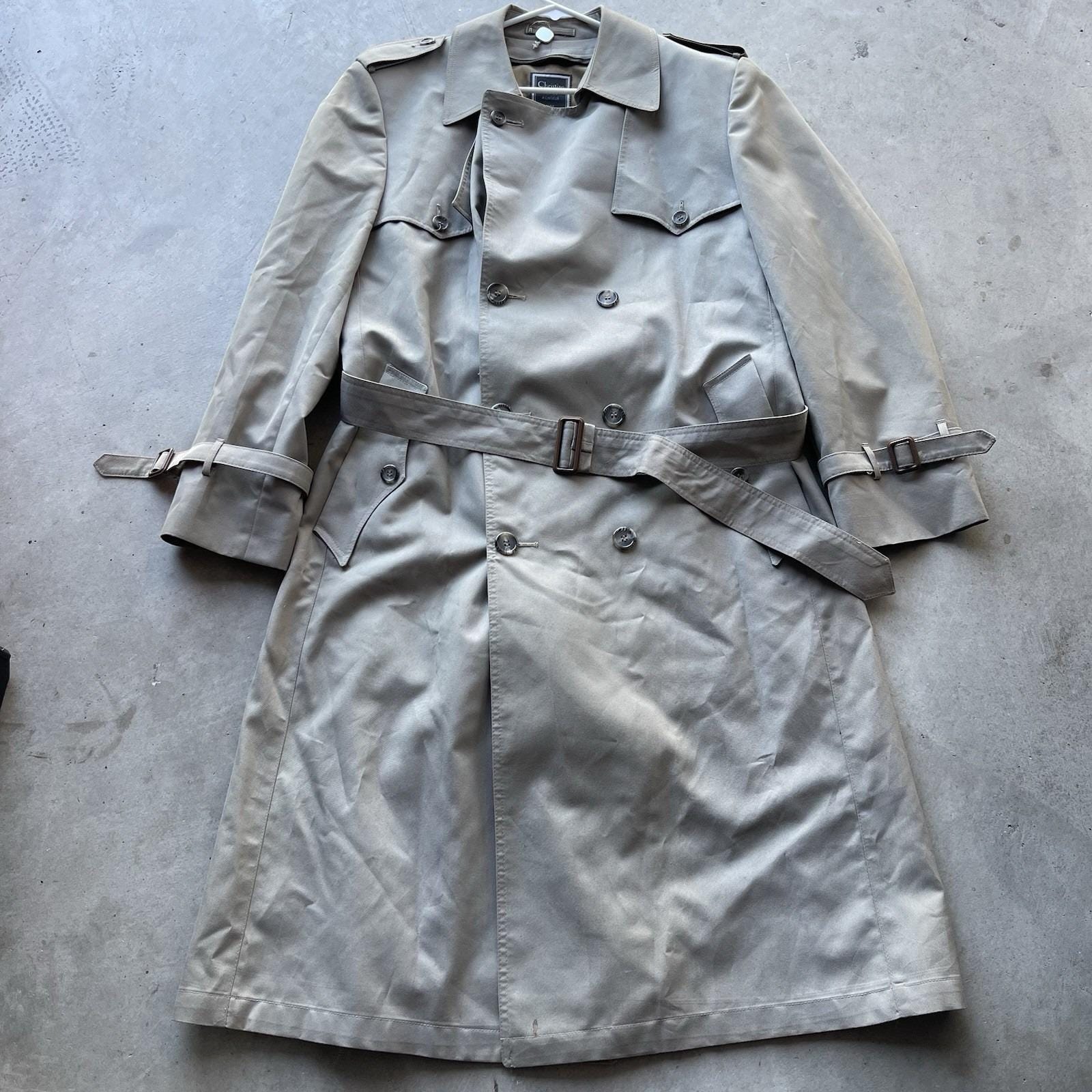 Christian Dior Monsieur Trench Coat - Etsy
