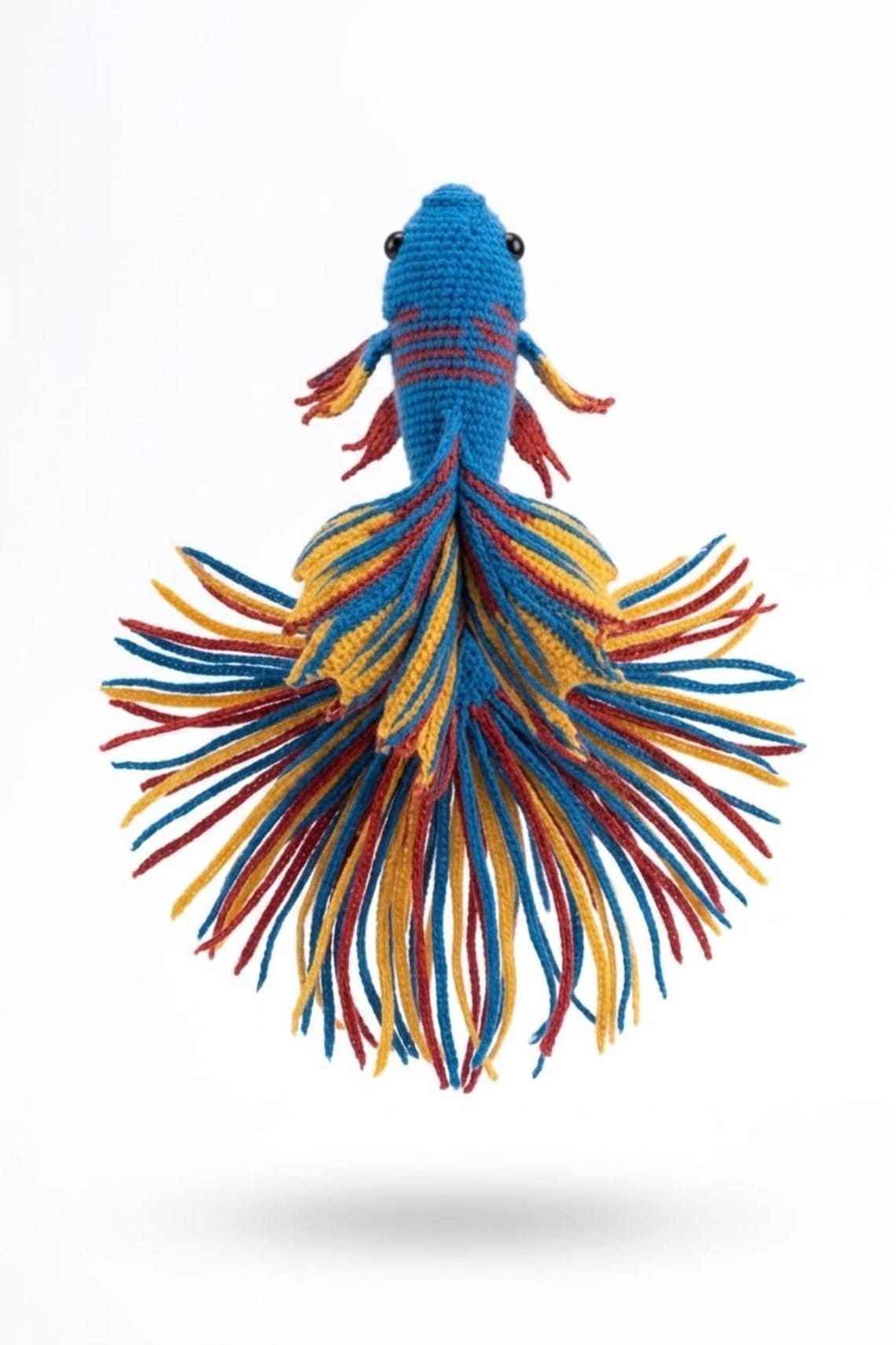 Betta Fish Amigurumi Crochet Pattern | Realistic Flowing Fins PDF - Etsy