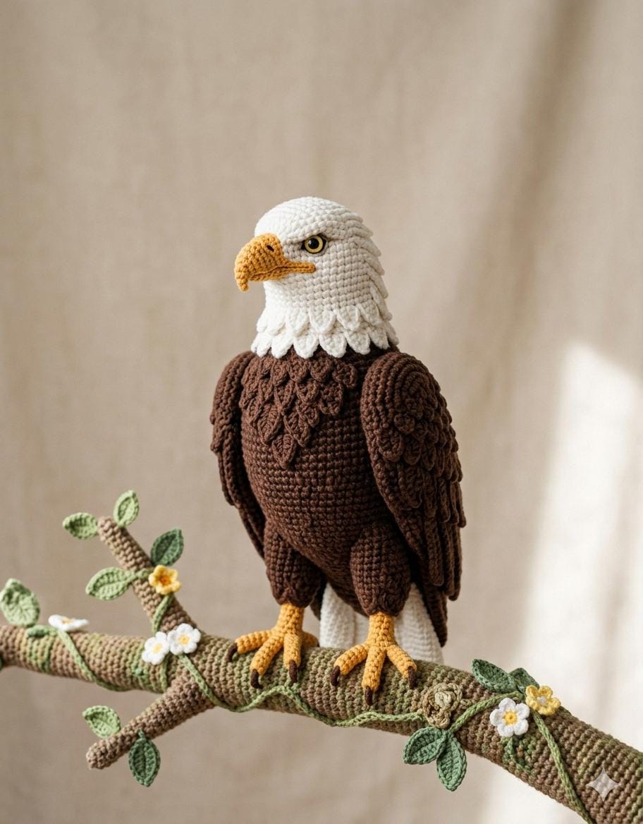 Eagle puppet - Etsy 日本