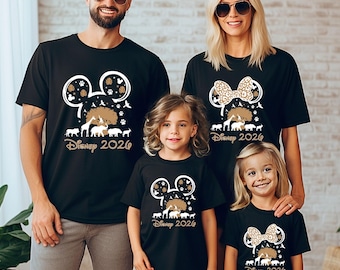 Comfort Colors Safari Minnie Mouse T-Shirt, Animal Kingdom Trip 2026