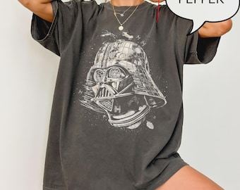 Comfort Colors® Retro Star Wars T-Shirt, Disney Galaxy's Edge Shirt, Star Wars Shirt, Darth Vader Shirt