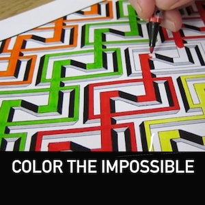 Reimagining Relaxation: Mind-Bending Colouring Book for Adults - A4 size