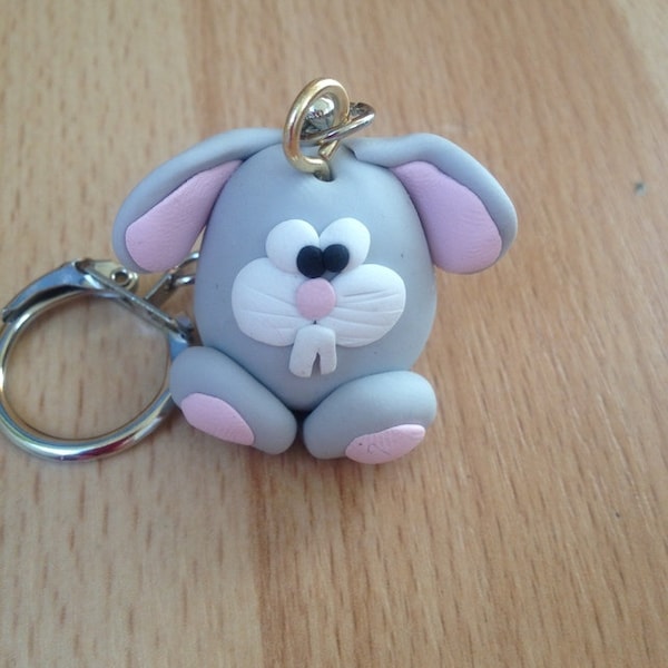 Polymer Clay Keychain - Etsy