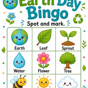 Earth Day Helper Activity Pages | Earth Day Activity Sheets | Printable PDF | Digital Download image 3