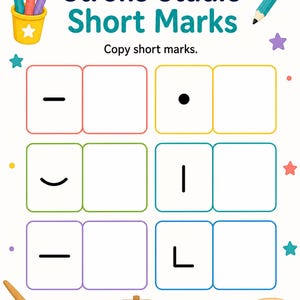 Stroke Practice Studio | Stroke Practice Worksheets | Printable PDF | Digital Download image 3