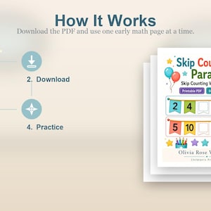 Skip Counting Parade | Skip Counting Worksheets | Printable PDF | Digital Download image 8